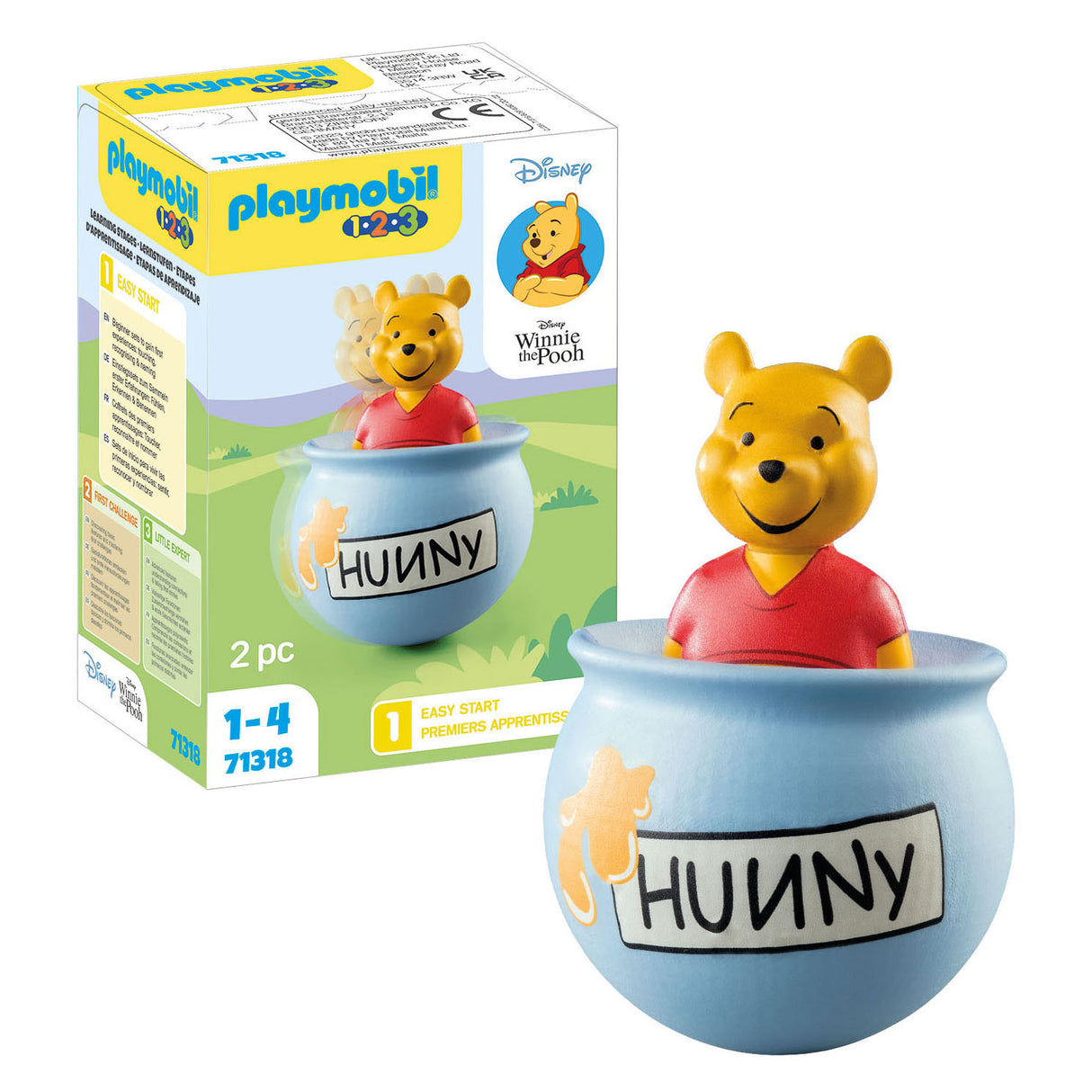 Playmobil 1.2.3. POOH Honingpot 71318