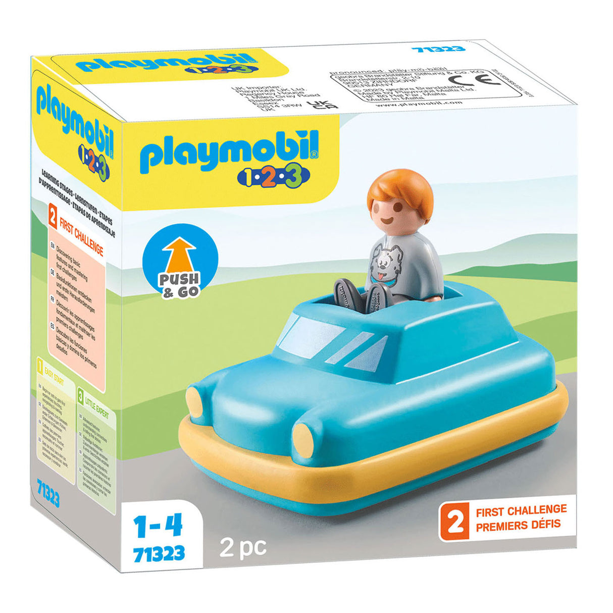 Playmobil 1.2.3. Barnebil 71323