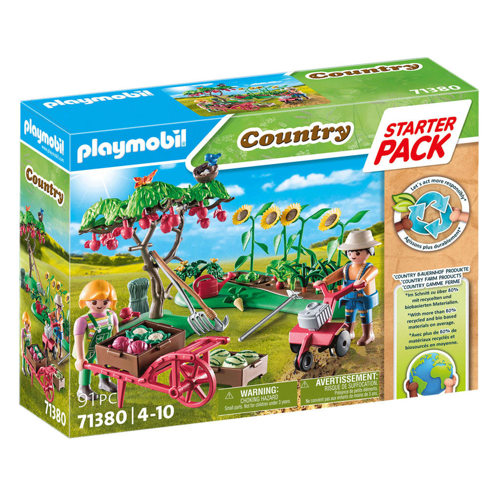 Playmobil Country Starterpack Farm Vegetable Garden 71380