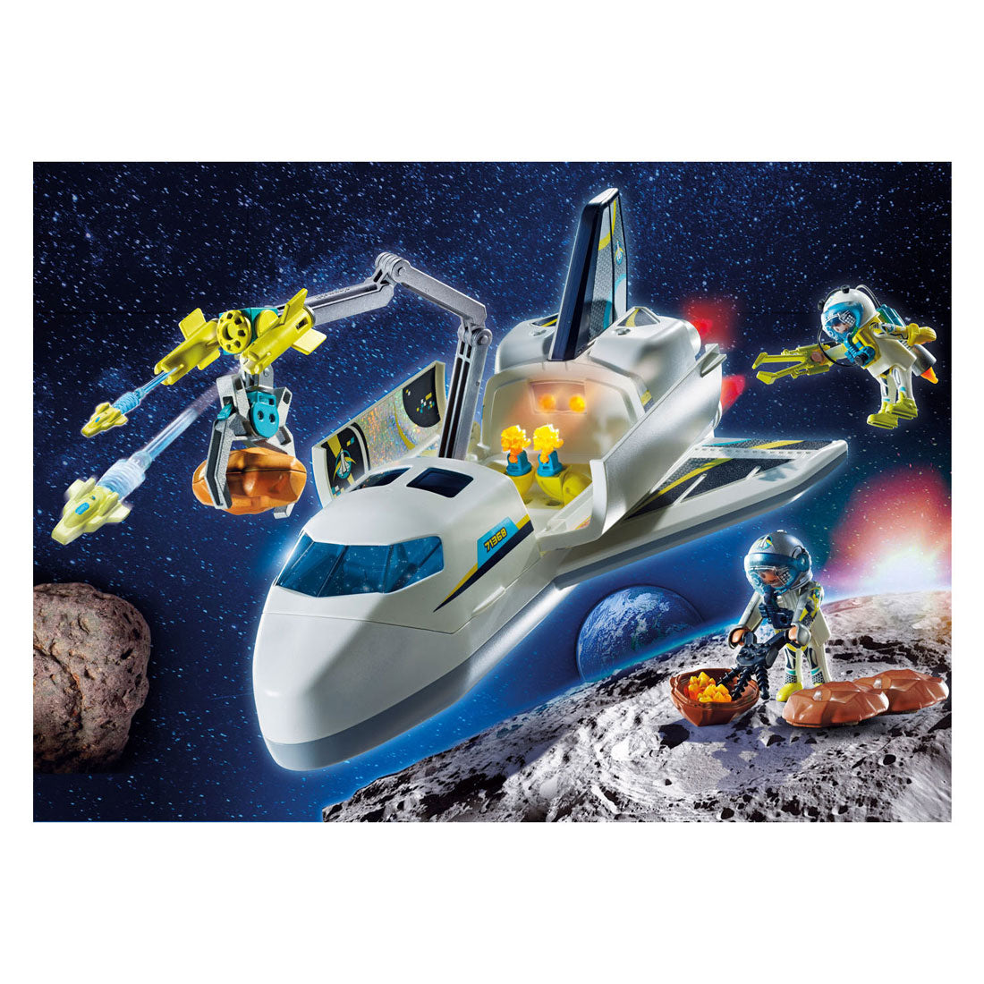 Playmobil Ruimtevaart Space Shuttle op Missie Promo Pack 71368