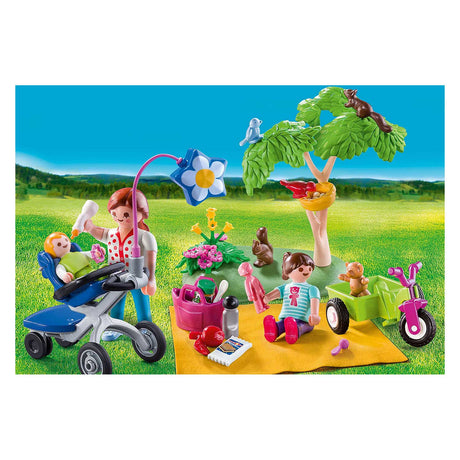 PlayMobil FAMILES FESTRAKT Koffer Famill Picknick -9103