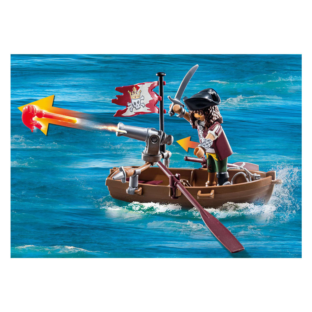 Playmobil Pirates fight against the Giant Ooctopus 71419