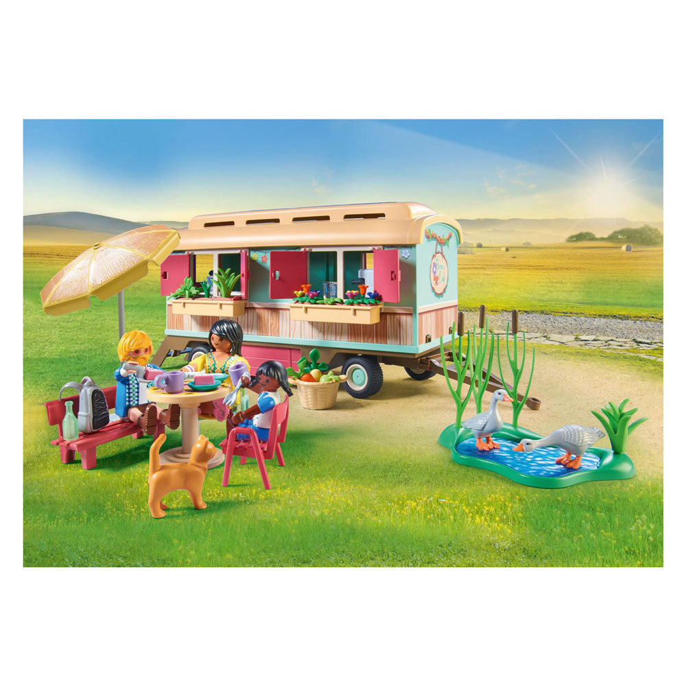 Playmobil Country Cozy caravan café