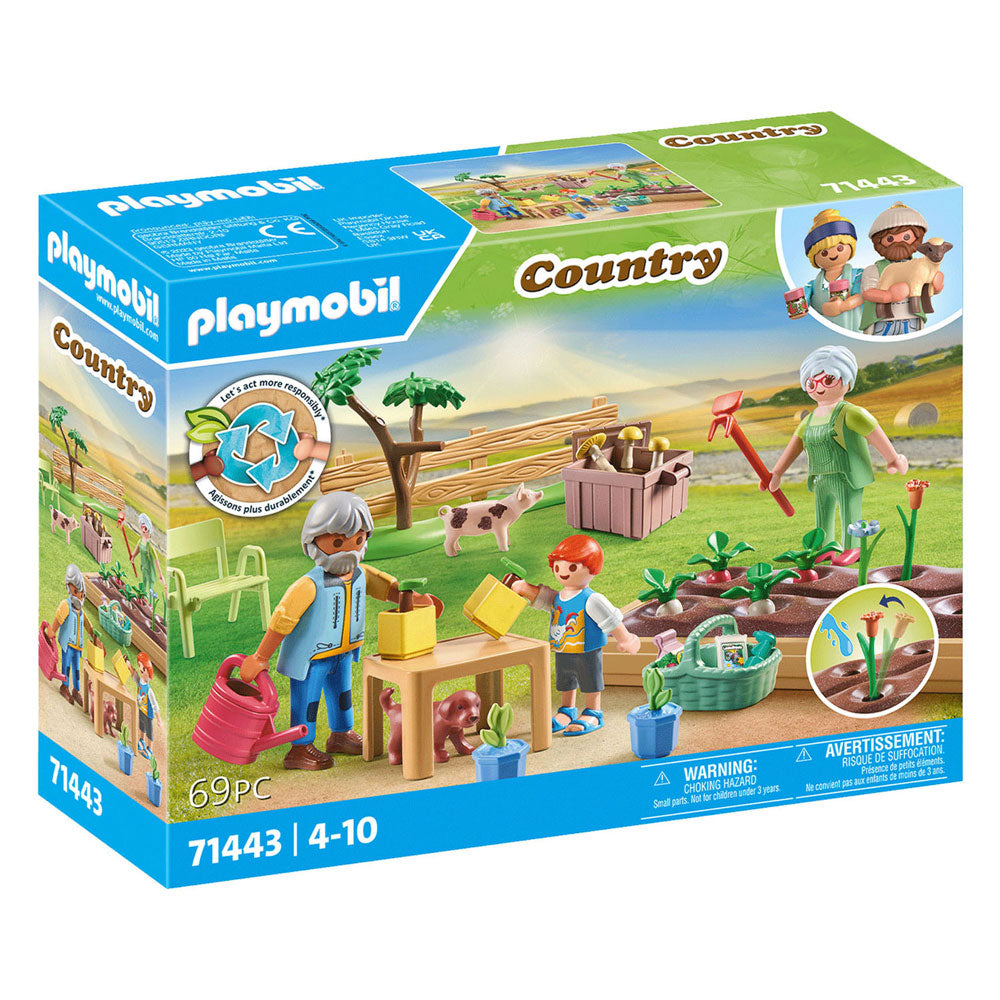 Playmobil Country Idilliaco orto ai nonni 71443