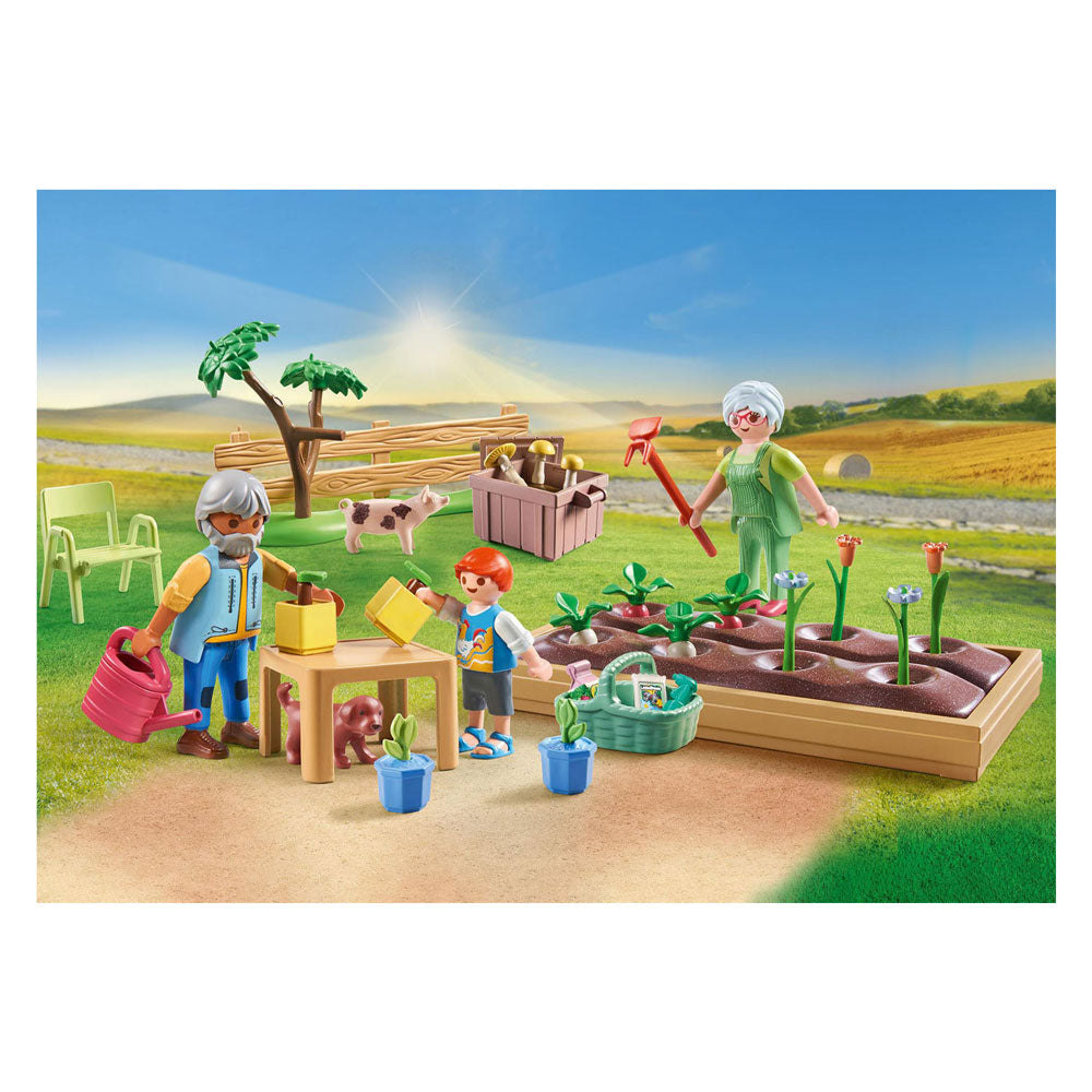 Playmobil Country Idilliaco orto ai nonni 71443