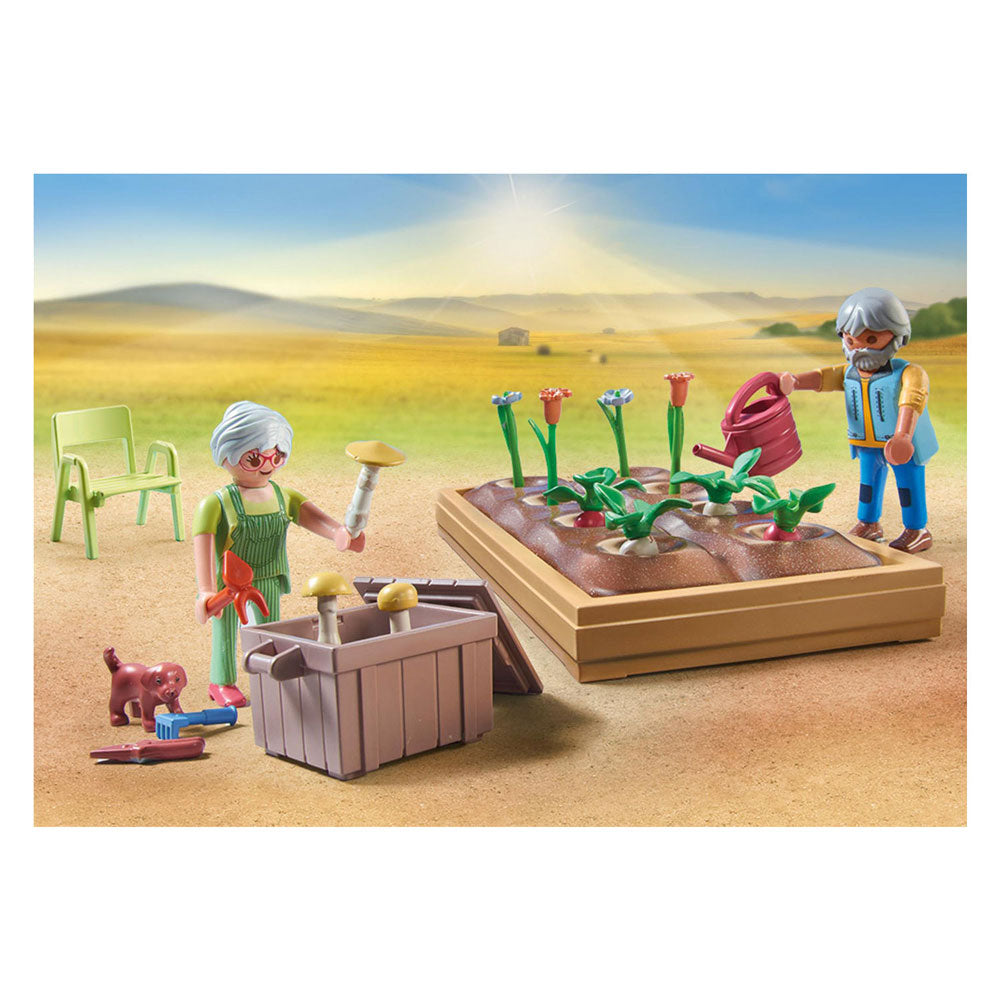 Playmobil Country Idilliaco orto ai nonni 71443