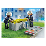 PLAYMOBIL Action Heroes Brandweerlieden met Luchtkussens 71465