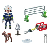 Playmobil action heroes dierenbescherming brandweer 71467