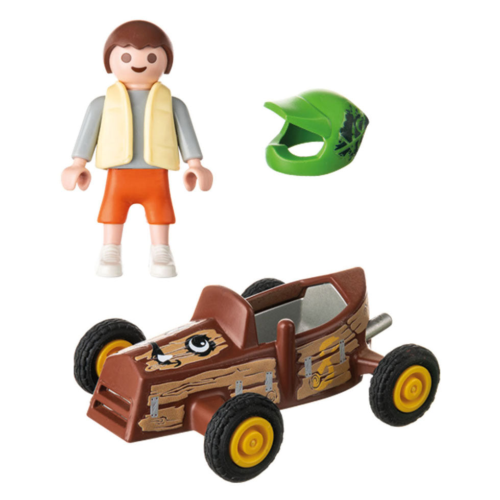 PlayMobil specials barn med go-Kart 71480