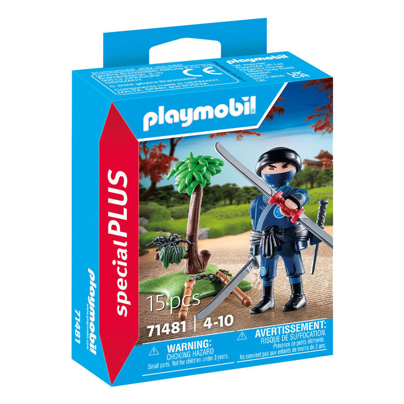 PlayMobil Specials Ninja con equipo 71481