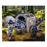 Playmobil Novelmore Robbery on Transport Wagon 71484