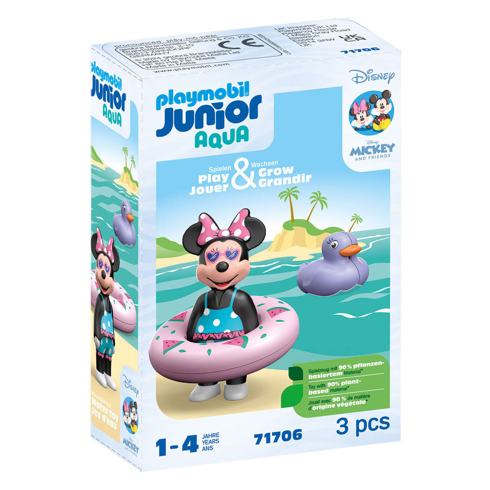 Playmobil junior disney: minnie's strandvakantie 71706