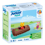 Playmobil junior disney: winnie's knorretjes wateravontuur 71705