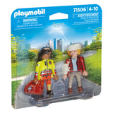 Playmobil paramedicus met patient 71506