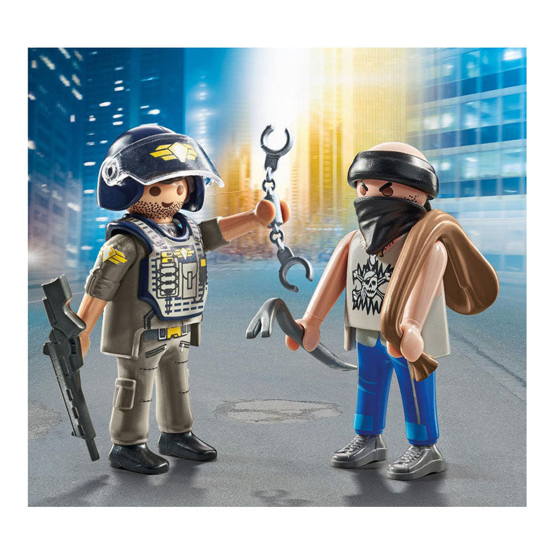 Playmobil Tactical Police Unite Bandite 71505