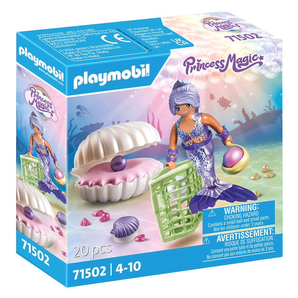 Playmobil princess zeemeermin met parelmoer 71502