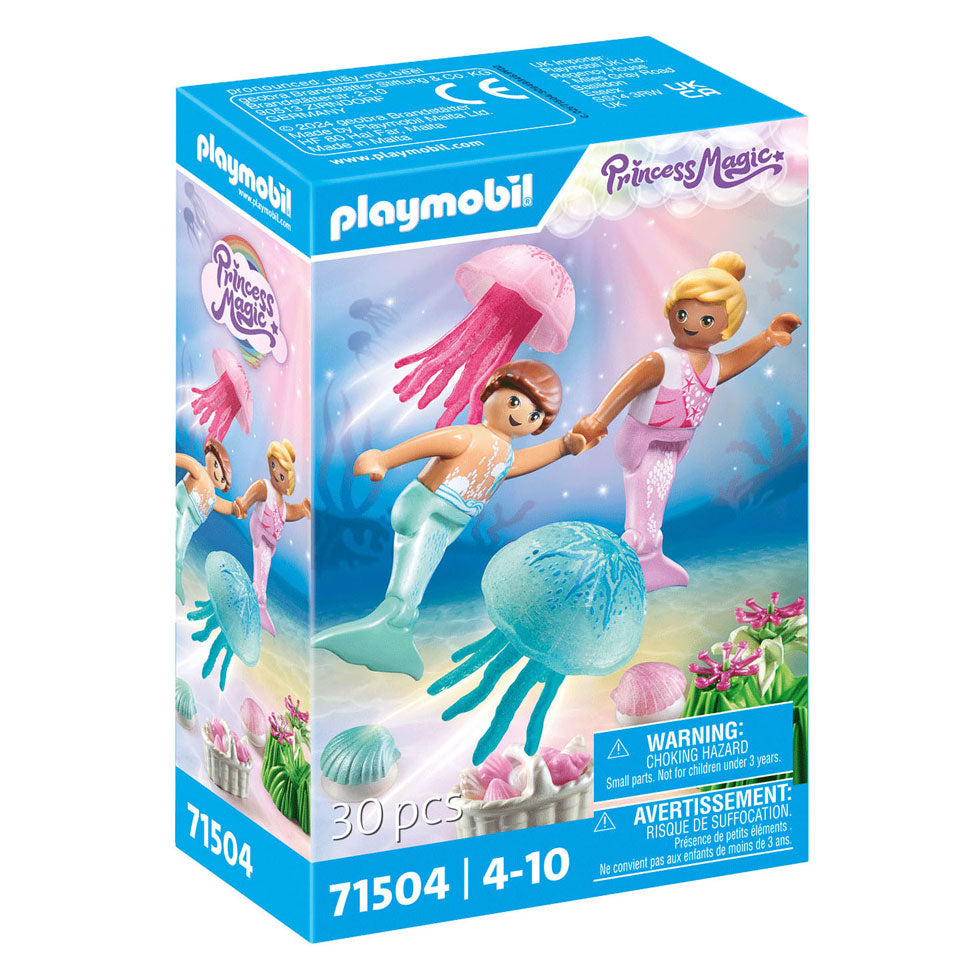 Playmobil princess zeemeerminkinderen met kwallen 71504