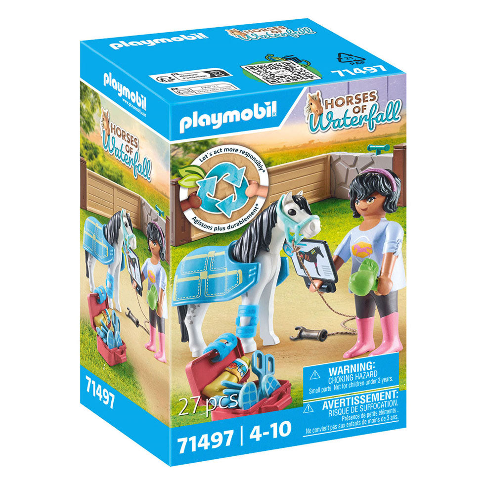 Playmobilski konji ali konjski terapevt 71497