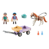 Playmobil hester eller fossefall ponni cutd 71496