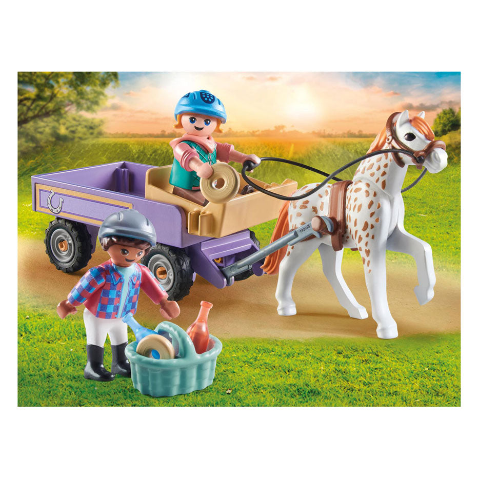 Playmobil hester eller fossefall ponni cutd 71496