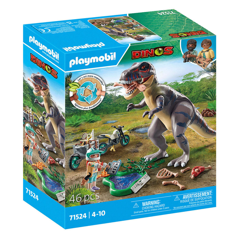 Playmobil Playmobil Dinos T-Rex Track Research 71524