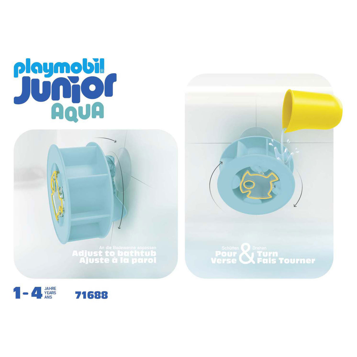 Playmobil Junior Water širší rad s baby shaai - 71688