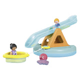 Playmobil junior zwemeiland met waterglijbaan 71687