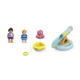 Playmobil junior zwemeiland met waterglijbaan 71687