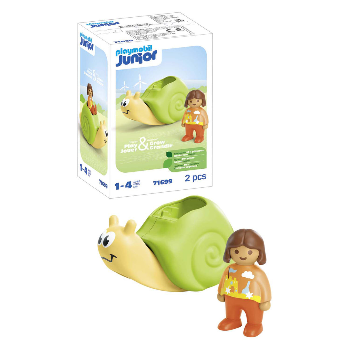 Playmobil junior schommelende slak 71699