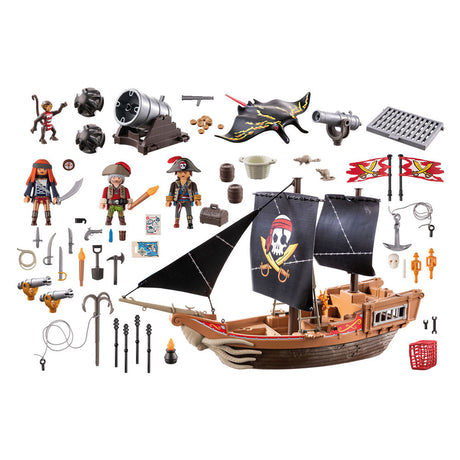 Playmobil pirates groot piratenschip - 71530