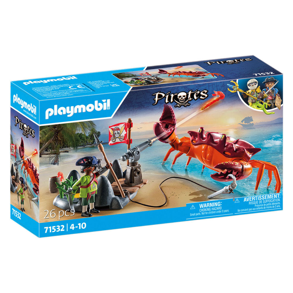 PlayMobil Pirates Kampf géint de Rigantesche Kriibs 71532