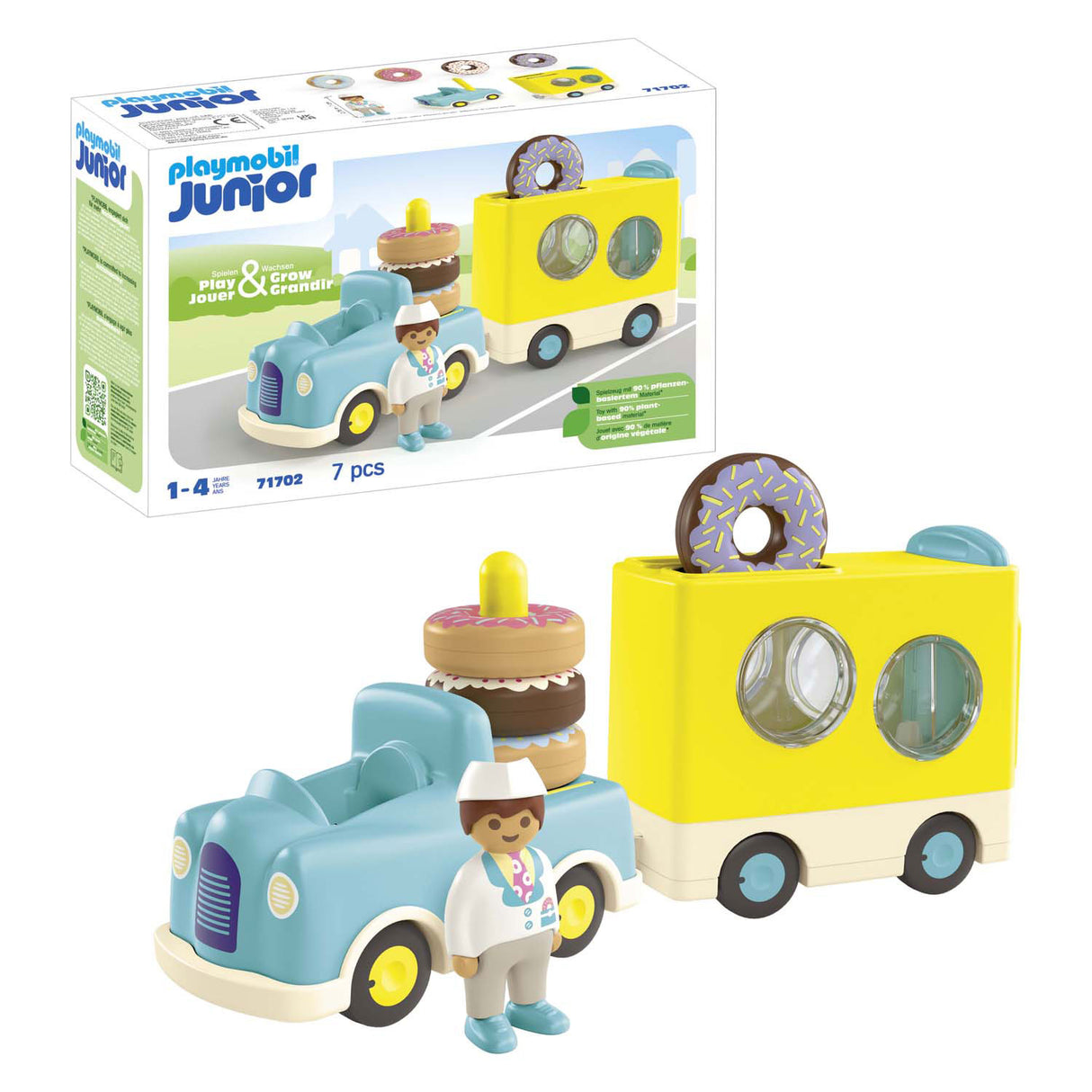 Playmobil junior donut truck 71702