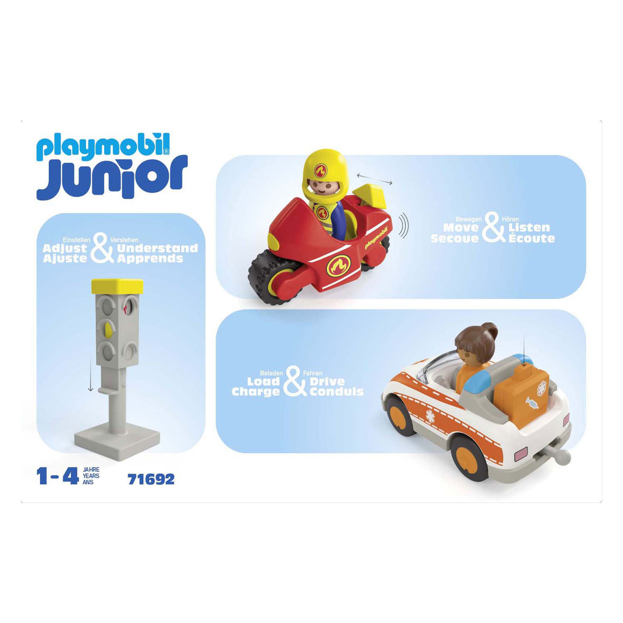 PlayMobile Junior alldeeglechen Helden - 71692