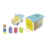 Playmobil Junior Werkman con garage di smistamento 71686