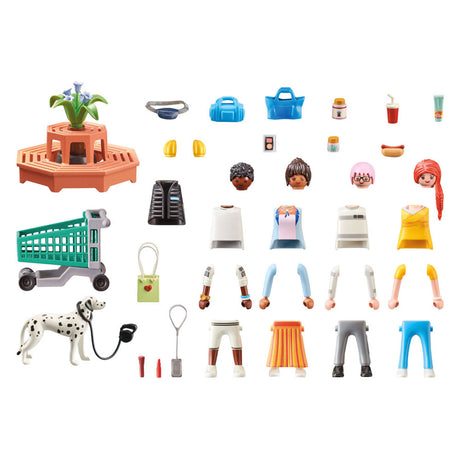 Playmobil my life my figures: shopping 71541