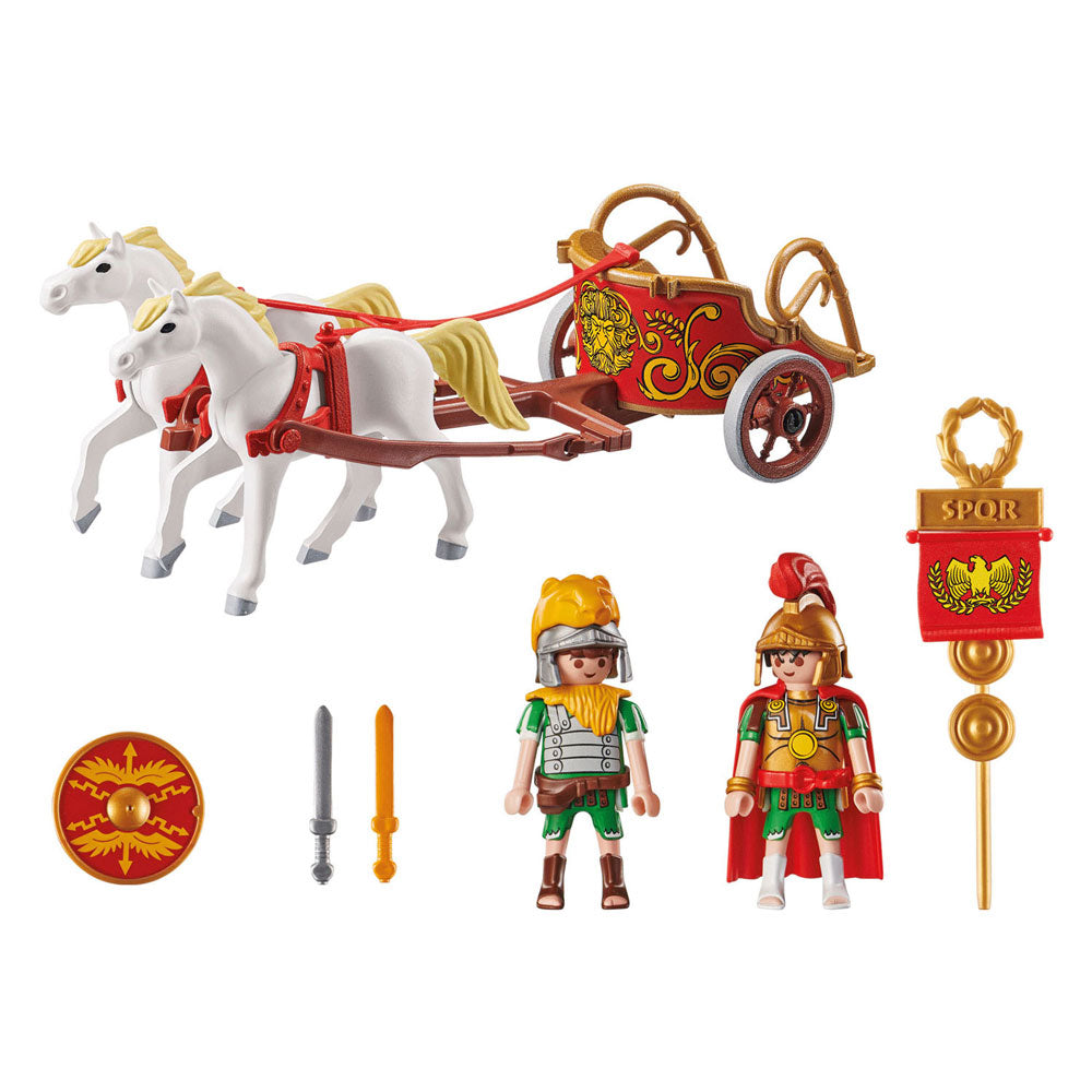 PLAYMOBIL Asterix: Romeinse Strijdwagen 71543