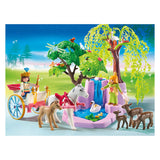 Playmobil Prince y Princess con carruaje y cascada - 5021