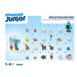 Playmobil Junior Advent Calendar White Christmas 70297