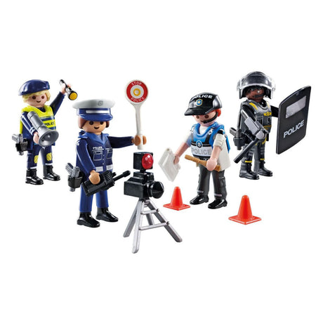 Playmobil action heroes politie figuren set