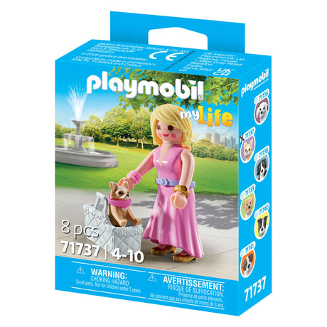 Playmobil my life it-meisje met chihuahua