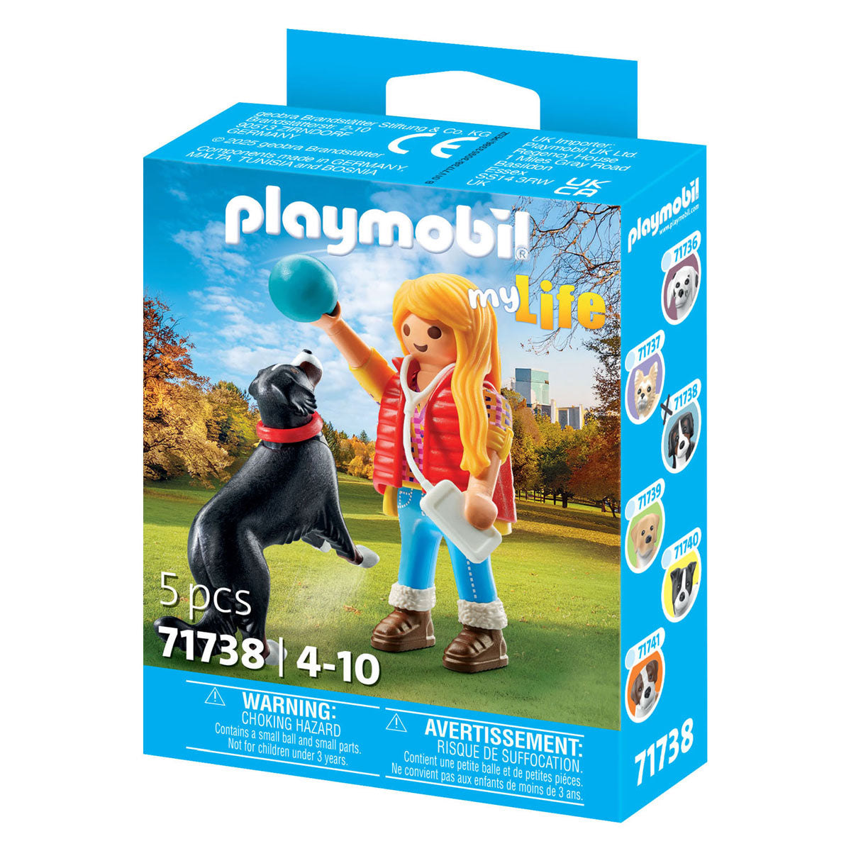 Playmobil my life vrouw met berghond - 71738