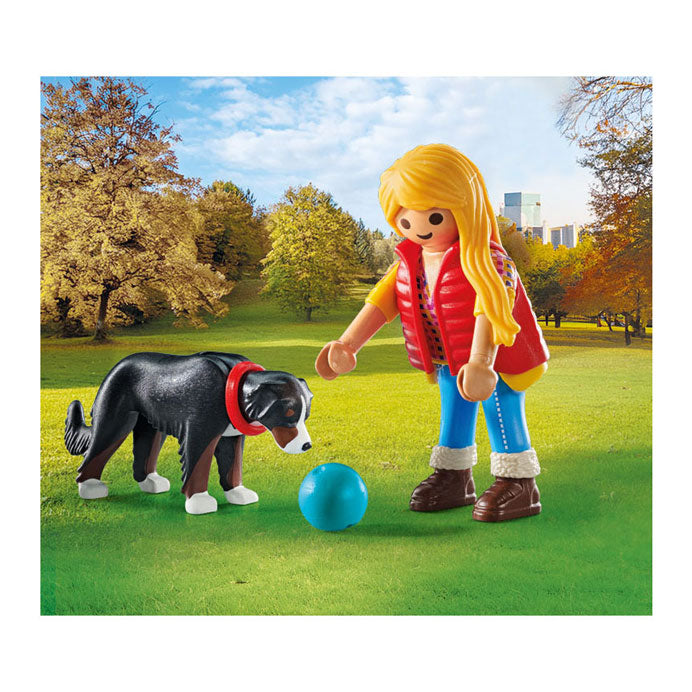 Playmobil my life vrouw met berghond - 71738