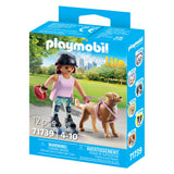Playmobil my life schaatser met retriever - 71739