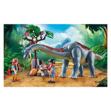Playmobil dinos brachiosaurus met hovercraft - 71819