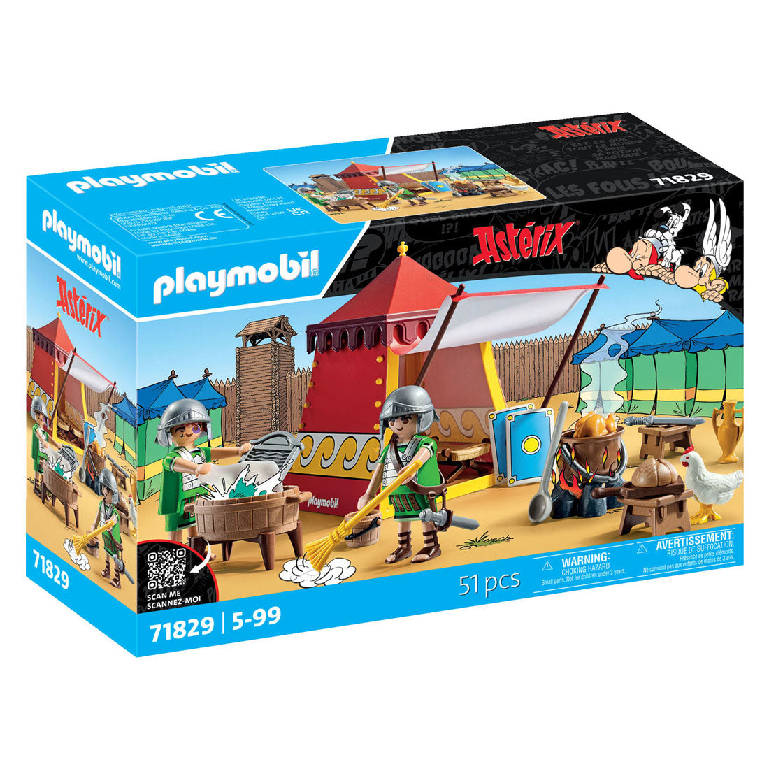 Playmobil asterix legionairs tent - 71829