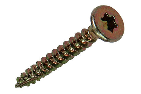 Mack 1018010 - spaanplschr.vzkop-zelfb. geelverz. 65 st 4,0 x 30 mm | 5 stuks