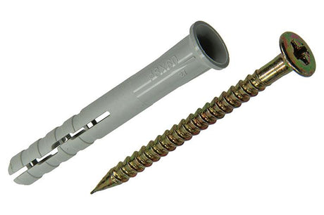 Mack 1018167 - nylon nagelplug polyamide 25 st 8 x 60 mm | 3 stuks