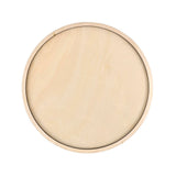 Mod podge • round tray plywood