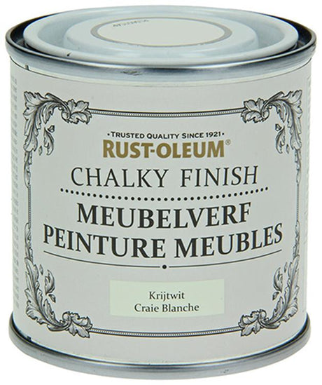 Rust-oleum 1050947 - meubelverf krijtwit 125 ml | 1 stuks
