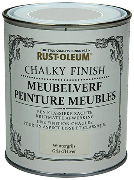 Rust-oleum 1050970 - meubelverf wintergrijs 750 ml | 1 stuks